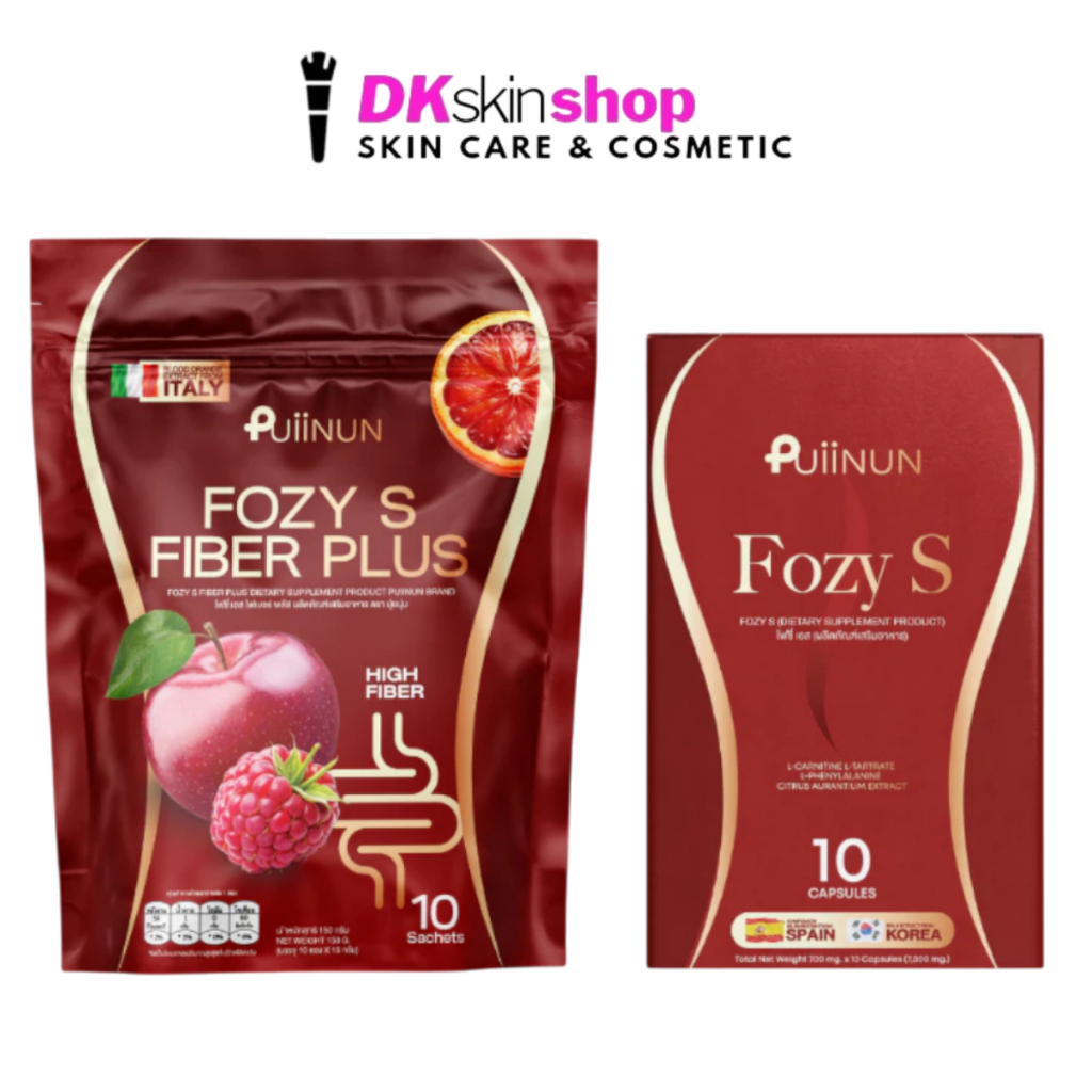 ปุยนุ่น โฟซี่ เอส/โฟซี่ เอส ไฟเบอร์ พลัส ผลิตภัณฑ์เสริมอาหาร PUIINUN Fozy S/Fozy S Fiber plus DIETARY SUPPLEMENT PRODUCT
