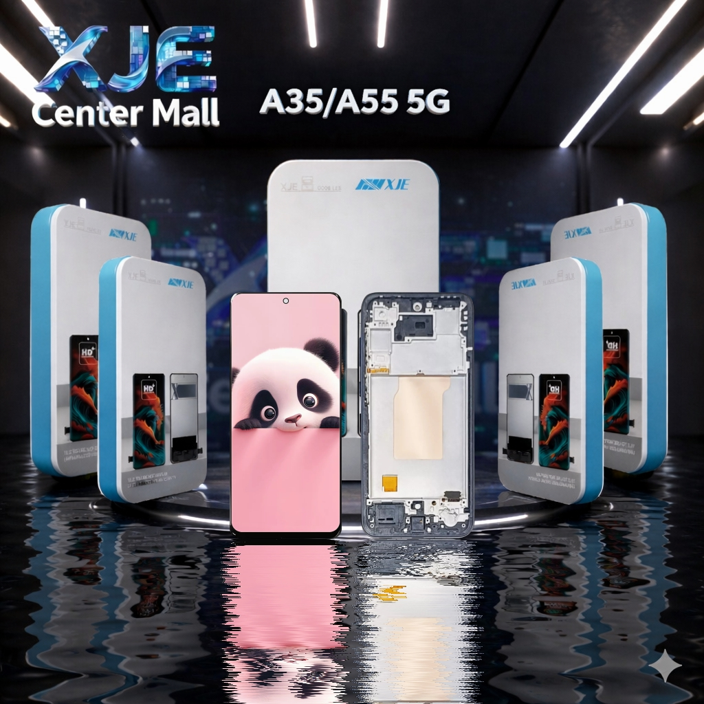 หน้าจอ samsung A35/A55 5G LCD XJE จอ+ทัช อะไหล่มือถือ อะไหล่ จอsamsung A35/A55(5G)
