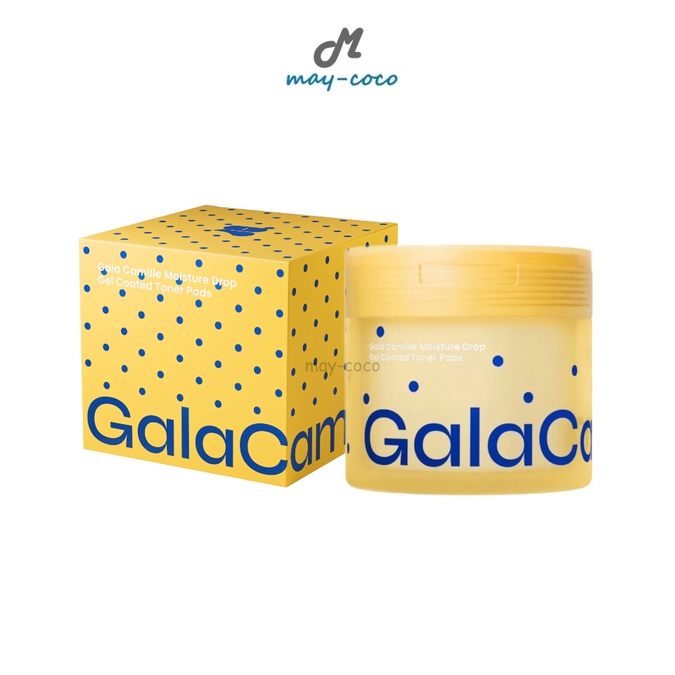 ถูก/แท้/มีไลฟ์ โทนเนอร์แพด Gala Camille Moisture Drop Gel Coated Toner Pads โทนเนอร์แพดกาล่า แพดผิวฉ่ำ ชุ่มชื้น