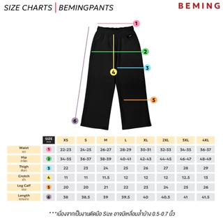 Bemingpants080(XS-4XL)-Sora Pants - กางเกงขายาวเอวสม็อคที่หยิบมาใส่ได้บ่อยและแมตช์ง่าย