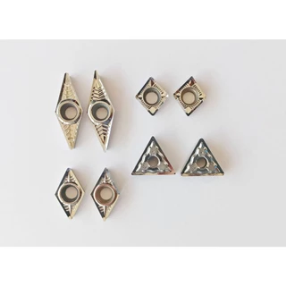 เม็ดมีดกลึงอลูมิเนียม INSERTS เม็ด V16, T16, D11, C09 เม็ดหน้าเดียว กลึงงานอลูมิเนียม ของใหม่