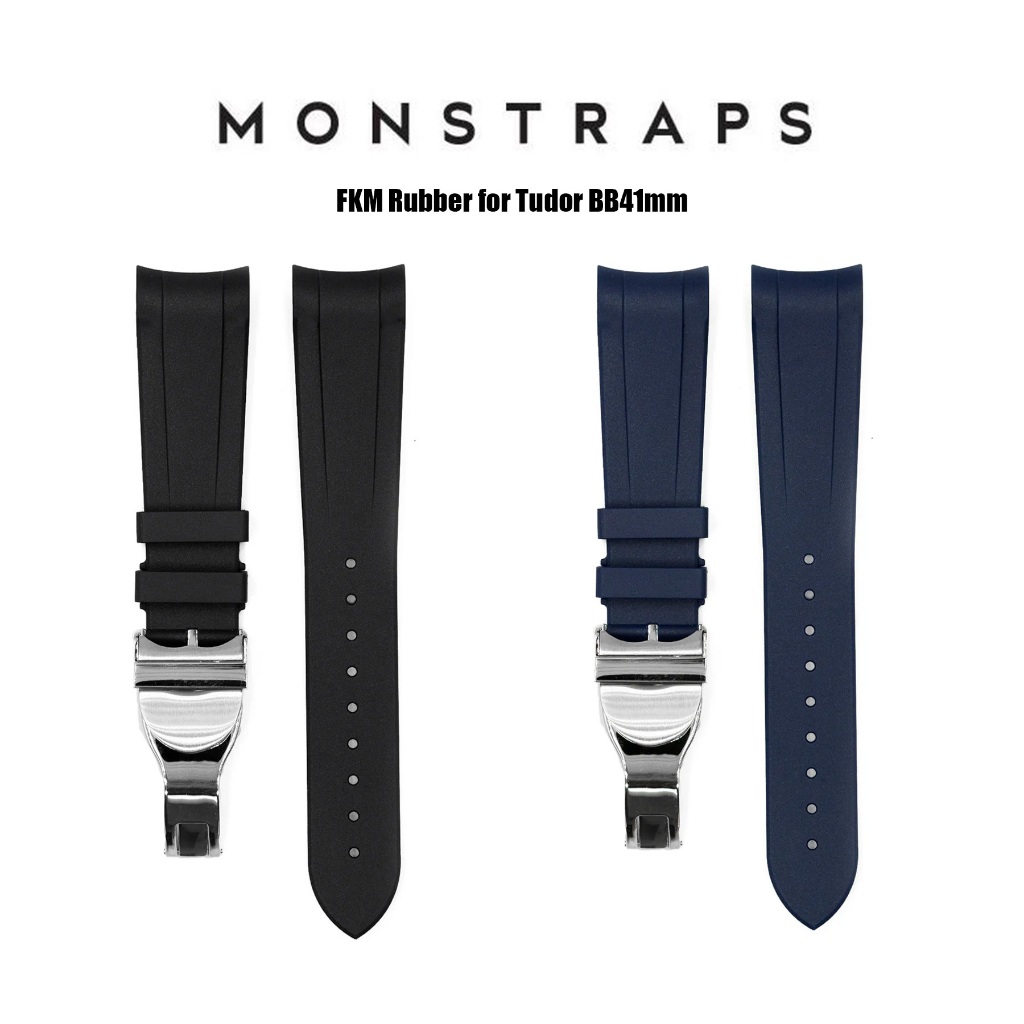 สายนาฬิกาแบบยางรุ่น Monstraps FKM Rubber for TD BB