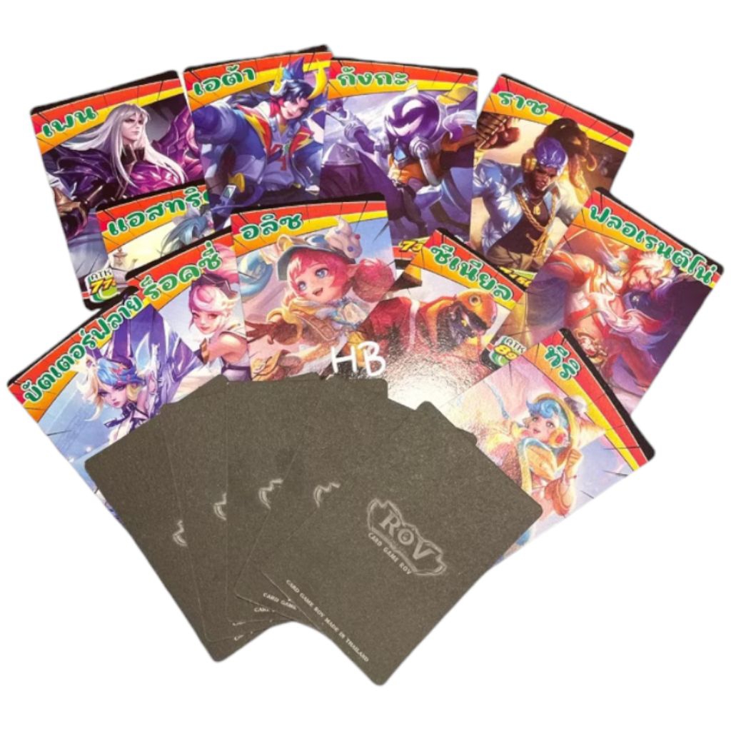 การ์ด Rov ลายใหม่ล่าสุด ของเล่น การ์ดค่าพลัง แปลไทย พร้อมส่ง ของสะสม การ์ดRoV ราคา ถูกที่สุด ดีลบีเคเค แกลเลอรีภาพที่ 2