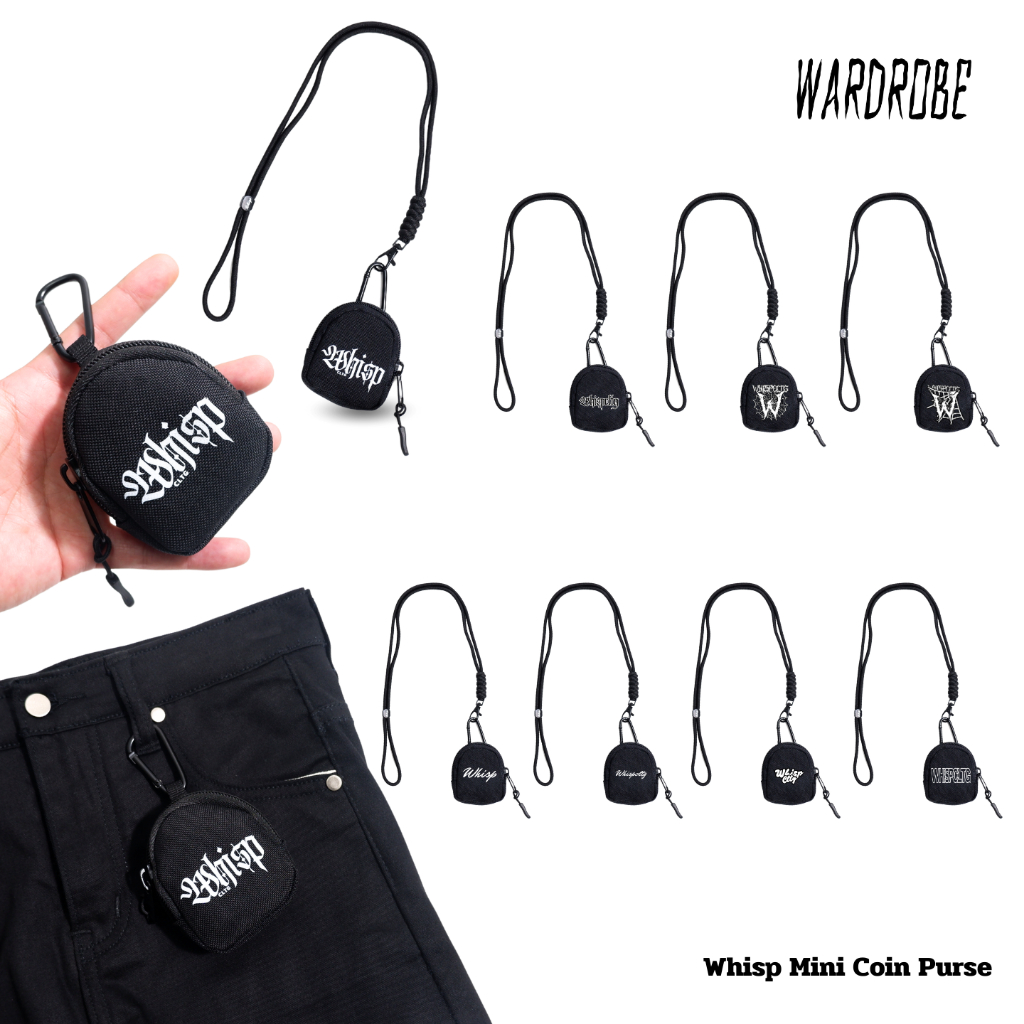 กระเป๋า Whisp Mini Coin Purse ที่สามารถห้อยคอ ห้อยกางเกง พวงกุญแจ