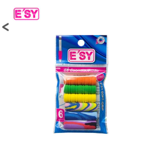 E'SY ปลอกสวมดินสอ 6ชิ้น/ถุง