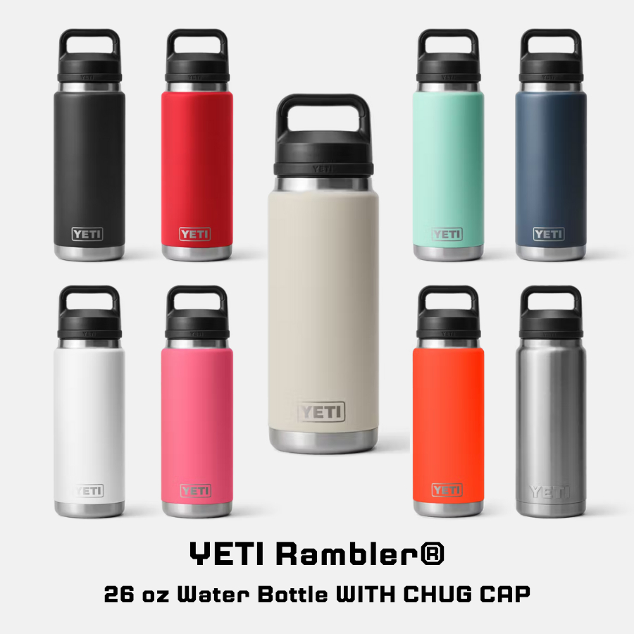 YETI ของแท้💯% Rambler® 26 oz Water Bottle  WITH CHUG CAP