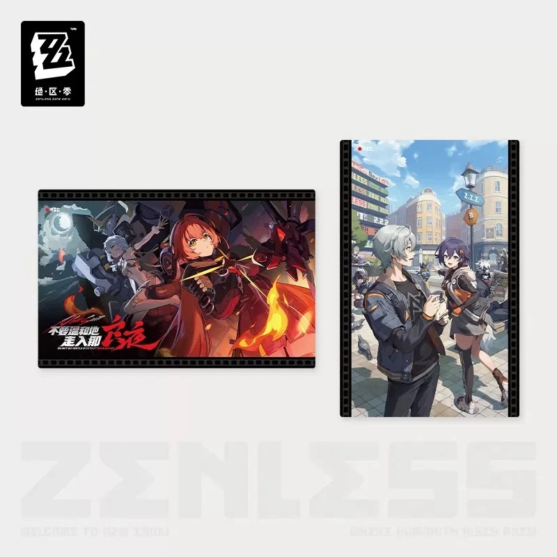 [ พร้อมส่ง / Official ] Zenless Zone Zero Patch 2.2 - Do Not Go Gentle Into That Good Night Postcard Set ZZZ โปสการ์ด