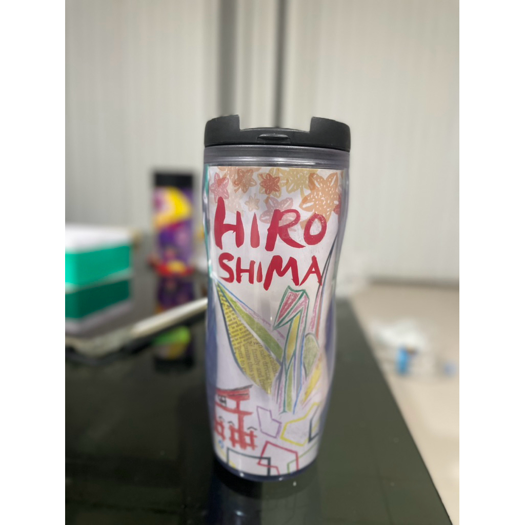 แก้วน้ำ starbuck ลวดลาย hiroshima