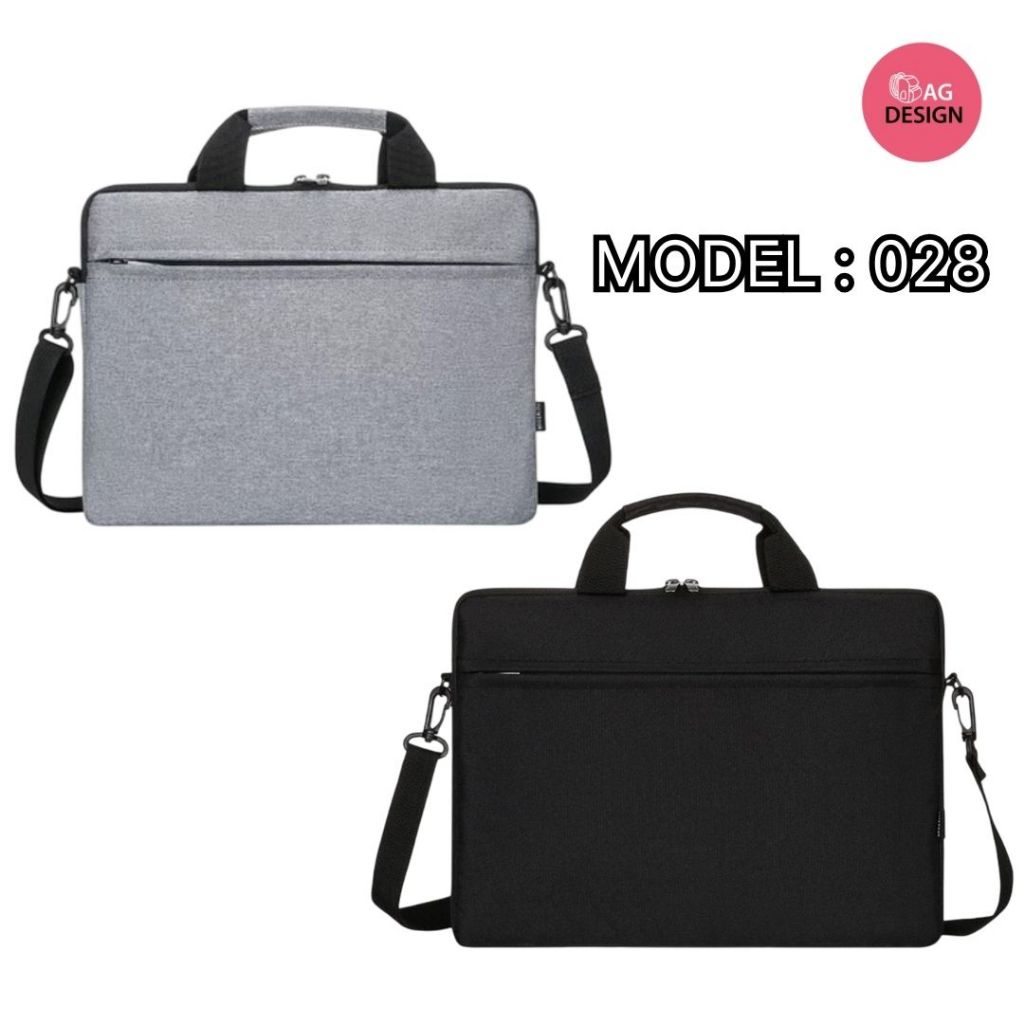 Bag design  กระเป๋าเอกสาร สะพายข้าง ใส่โน๊ตบุ๊ค ใช้ได้ทั้งเป็นถือ รุ่น 028