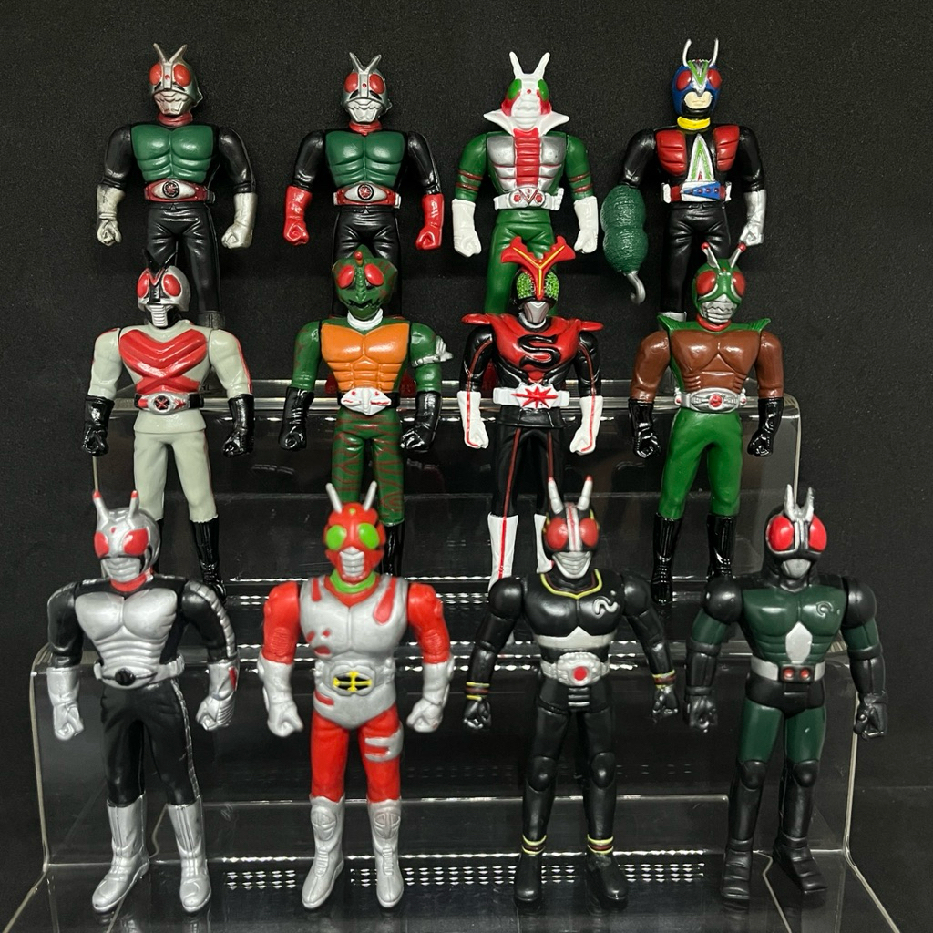 🔥ไอ้มดแดง Kamen Rider งานเซเว่นอีเลฟเว่น 7-11 ยุคโชวะ Showa งานของเล่นเก่า งานของเล่นไทย งานเก่ายุค9