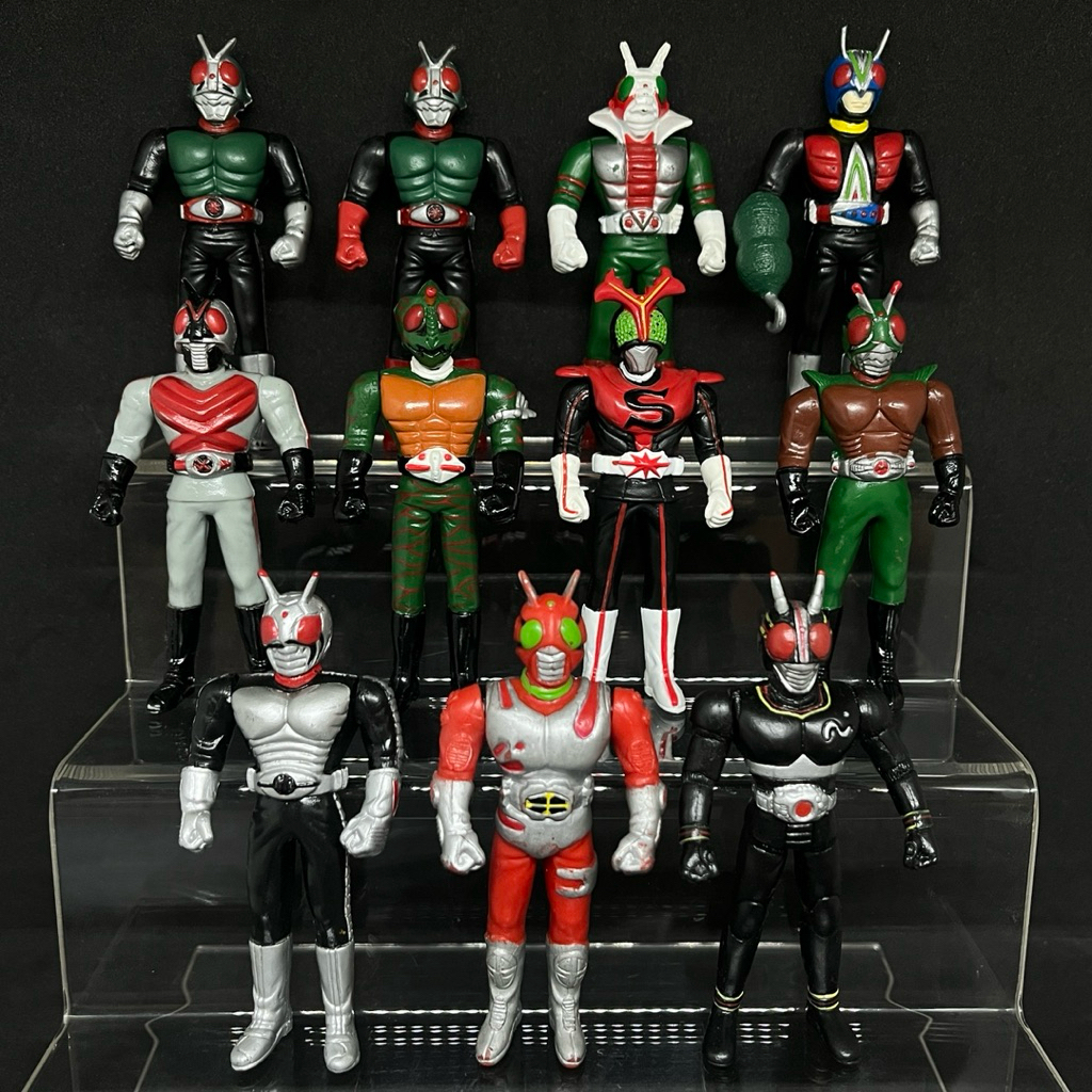 🔥ไอ้มดแดง Kamen Rider งานเซเว่นอีเลฟเว่น 7-11 ยุคโชวะ Showa งานของเล่นเก่า งานของเล่นไทย งานเก่ายุค9