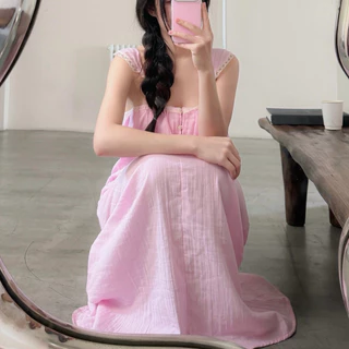 Salu Lanna Sweet (เดรสยาวสาลูลูกคุณ)