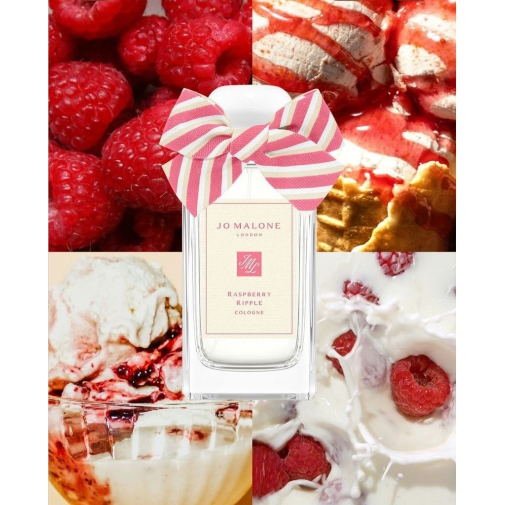 Jo Malone Raspberry Ripple 30ml 🍓✨ แท้ 💯%พร้อมส่ง แถมถุงJo malone กล่องขาย 🍓💕ตัวดังที่ทุกคนตามหา