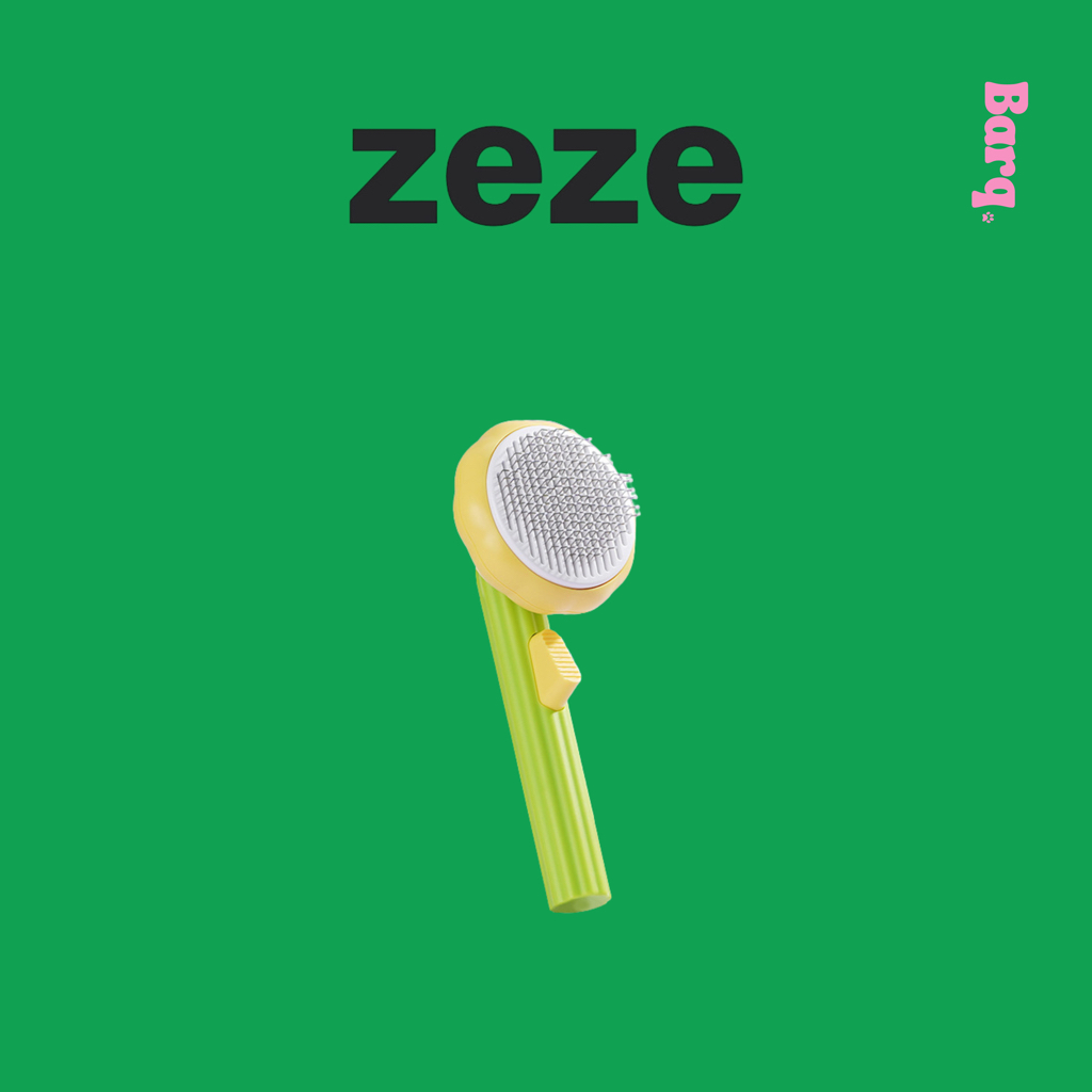zeze ที่แปรงขนสัตว์ – รุ่น Sunflower Pet Brush barq.