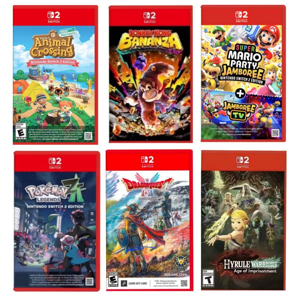 (มีส่งด่วน) Nintendo Switch 2 Game ของแท้ มือหนึ่ง