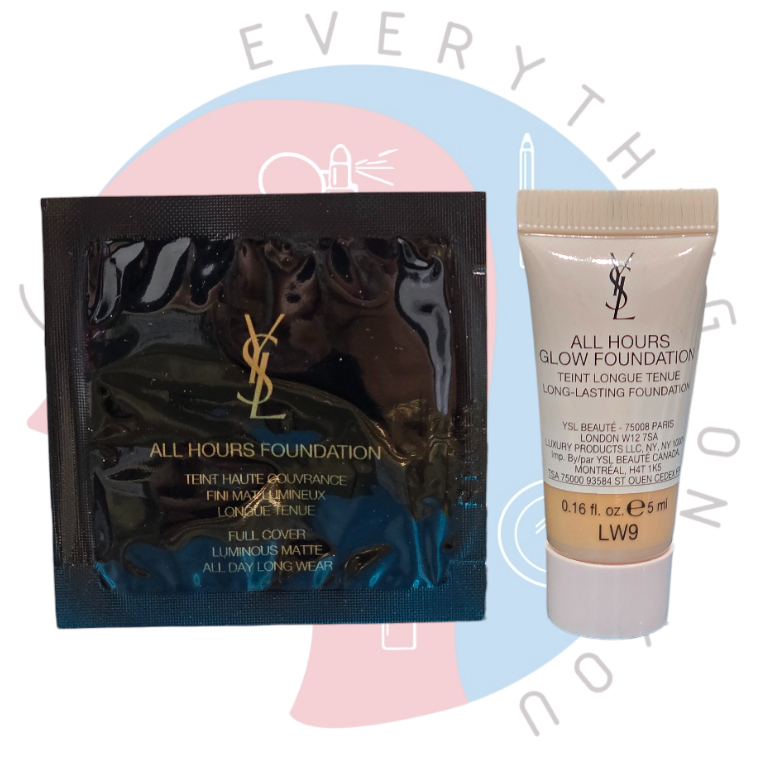 [พร้อมส่ง] *ขนาดทดลอง* YSL All Hours / All Hours Glow Foundation