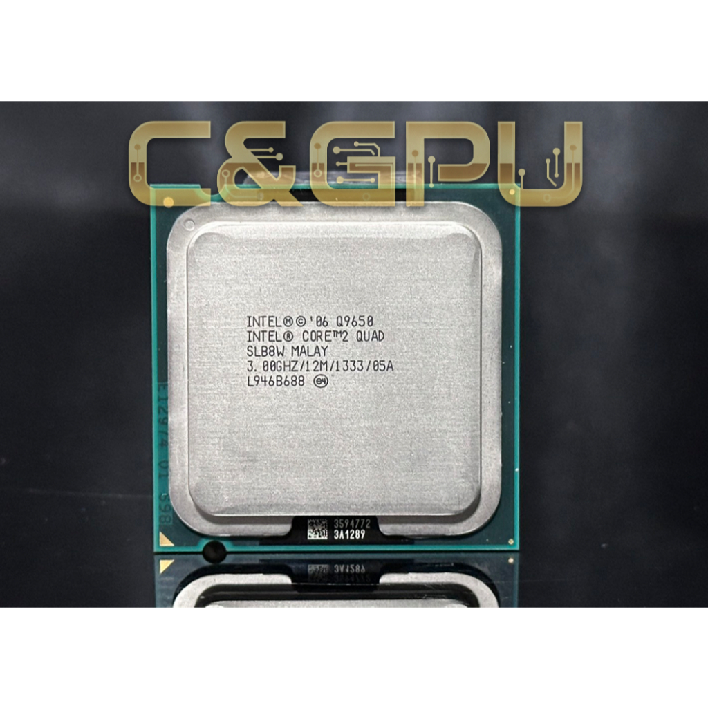 Intel core 2 quad Q9650 socket 775 4คอ 4เทรด สินค้าอยู่ในประเทศไทย มีสินค้าเลย (1 MONTH WARRANTY)
