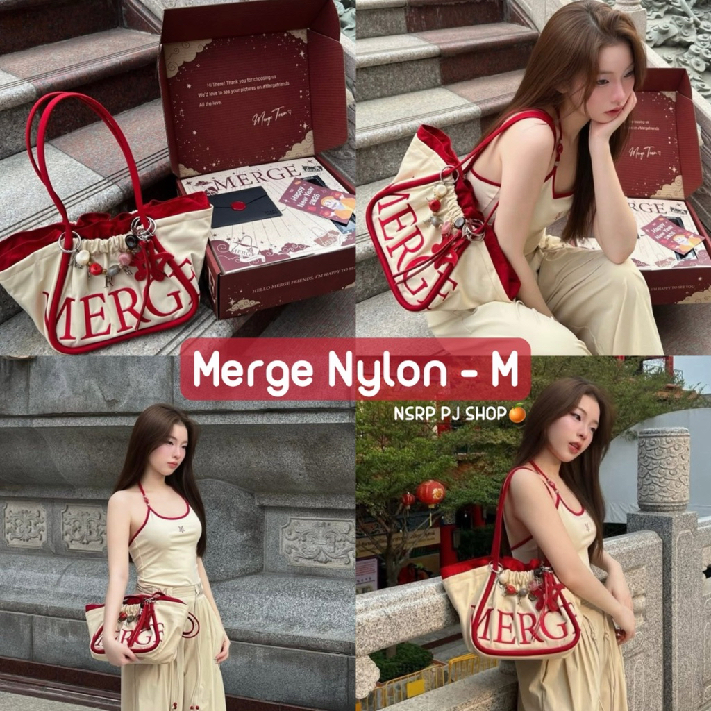 [พร้อมส่ง-ส่งด่วน🔥] 🤎🤍❤️🖤 𝐌𝐞𝐫𝐠𝐞 𝐍𝐲𝐥𝐨𝐧 𝐌𝐞𝐝𝐢𝐮𝐦 (ไซส์ 𝐌) ใช้โค้ดลด20-30%ได้ - รูปที่ 5