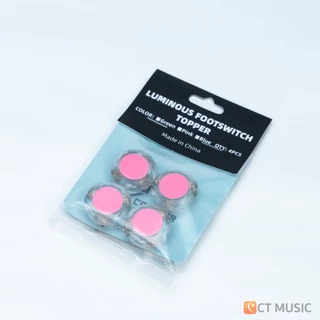 IVU Luminous Footswitch topper Pack 4 ฝาครอบปุ่มเอฟเฟค