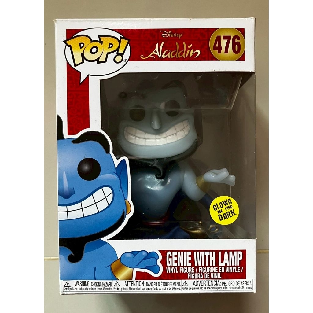 FunkoPop! แท้100% Aladdin #476 Genie with lamp+PPT
