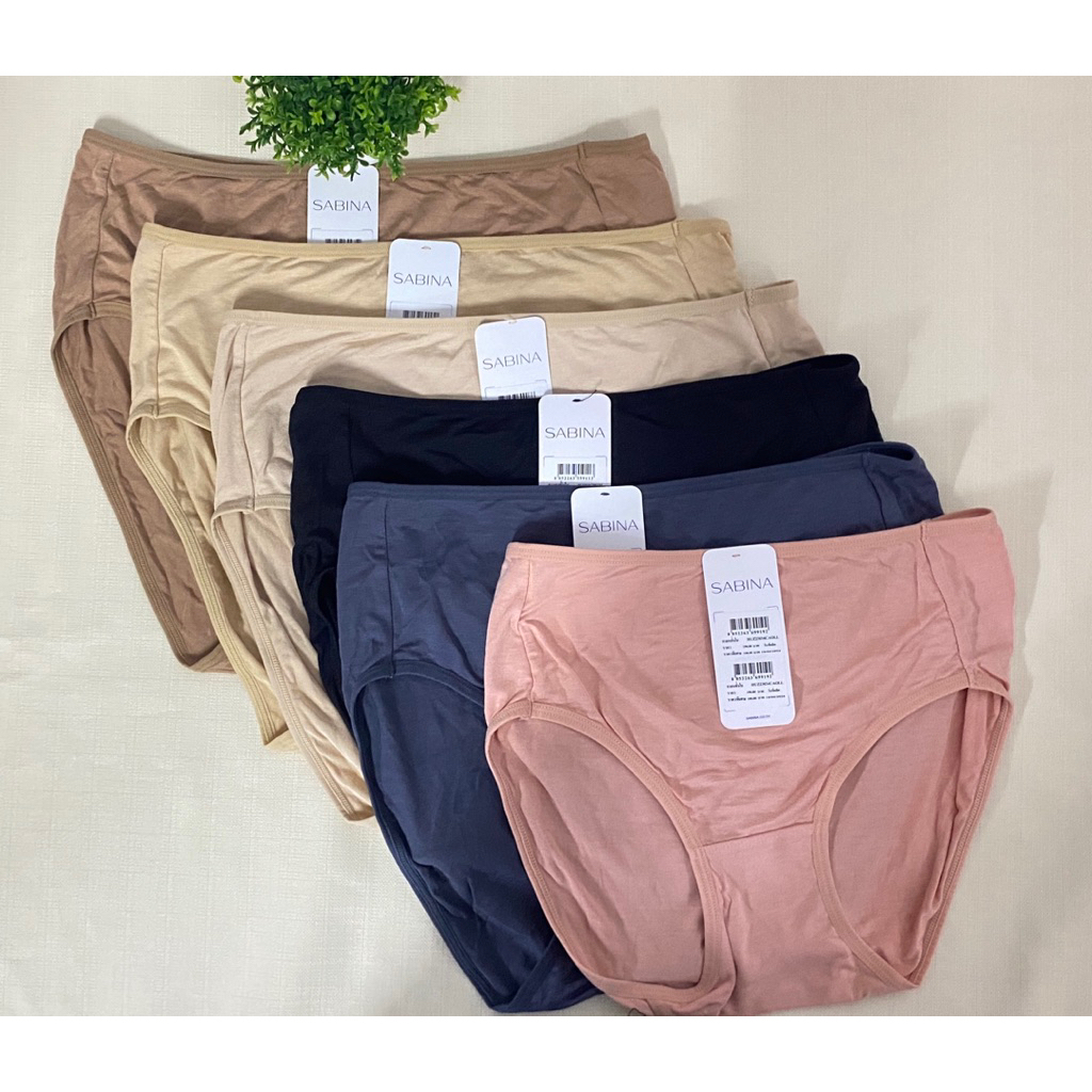 Sabina กางเกงชั้นใน เบสิค ทรงครึ่งตัว รหัส HUZH1017/HUZ23019/23034ราคาป้ายตัวละ 190 บาท ลดเหลือเพัยง