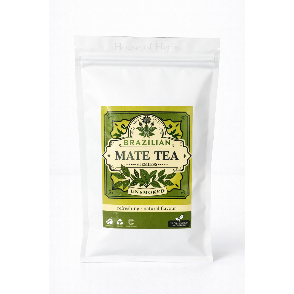Unsmoked Yerba Mate 50g. ชาเยอรบา มาเต ไม่รมควัน ขนาด 50 กรัม
