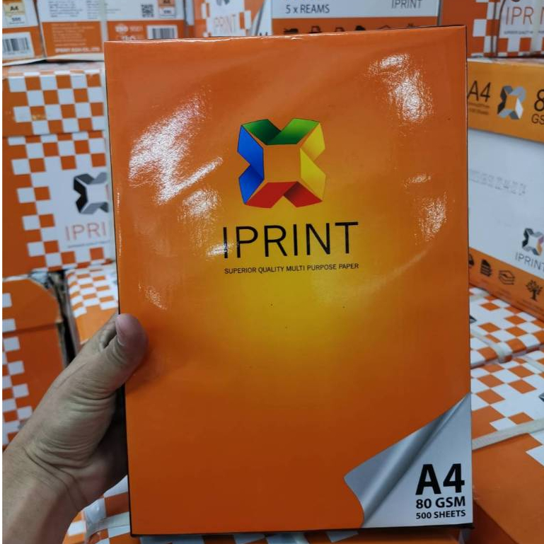 IPrint กระดาษ A4 80แกรม (1 รีม 500แผ่น) A4 ราคาถูกมากก