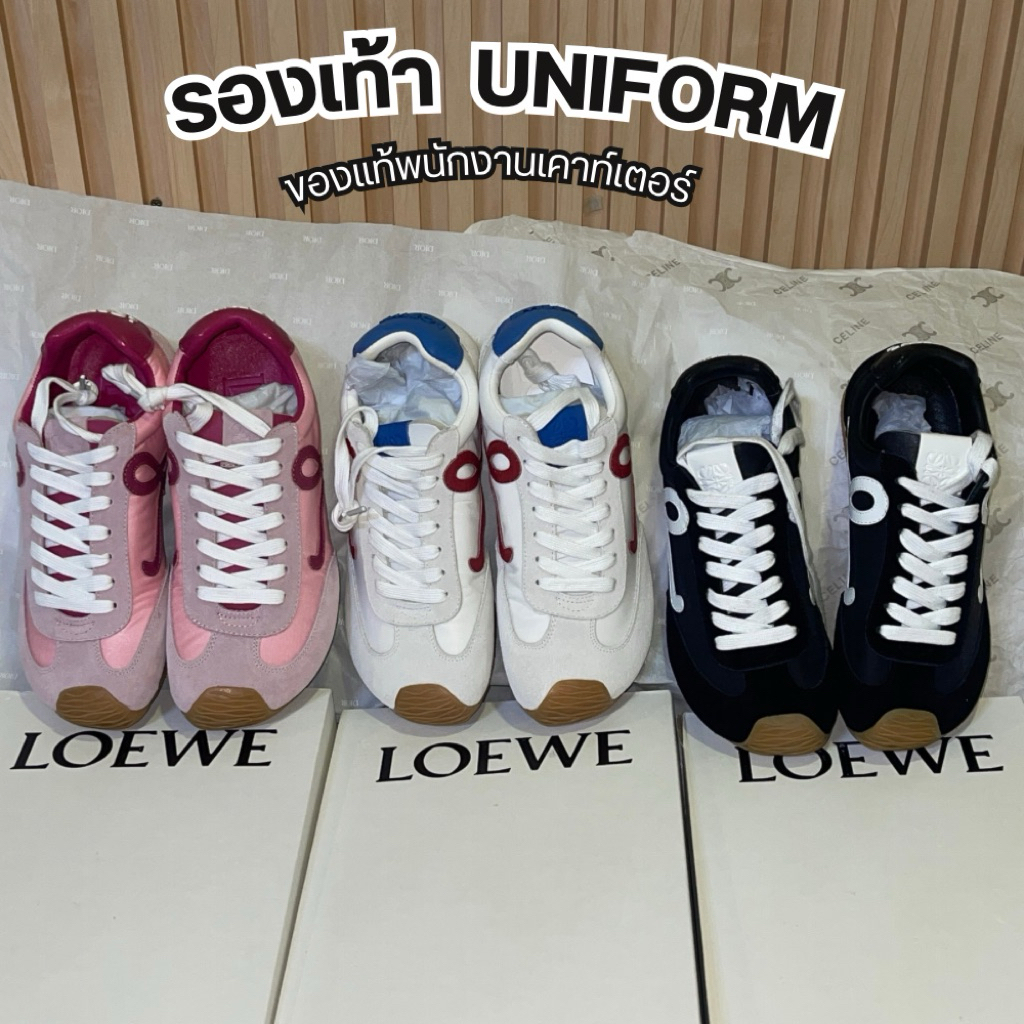 AS16🔥รองเท้า  Uniform ของพนักงานเคาท์เตอร์ ✅ของแท้ค่ะ