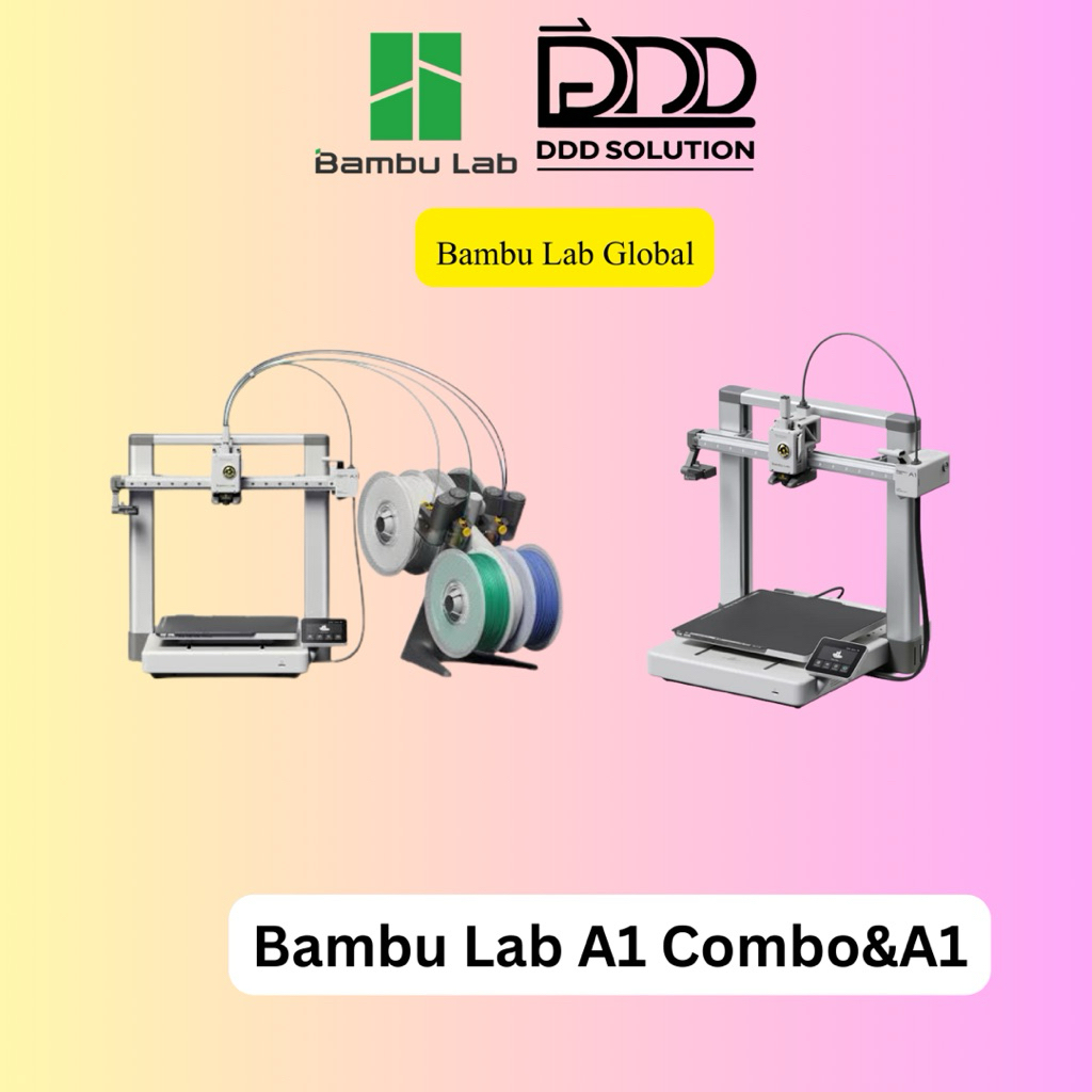 Bambu Lab A1 3D Printer เครื่องพิมพ์สามมิติการปริ้นงานที่สะดวกรวดเร็วง่ายมากยิ่งขึ้น