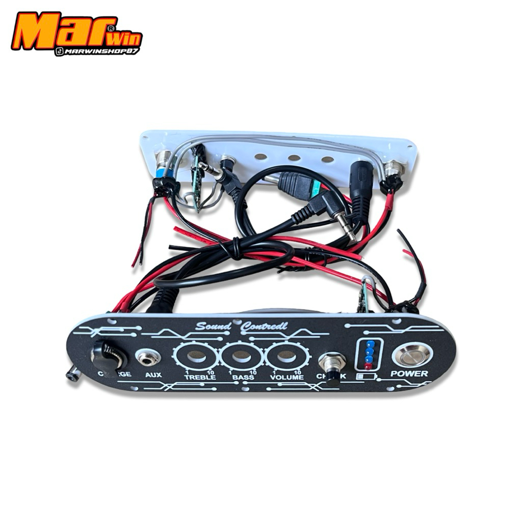 แผ่นเพลทตรงรุ่น M13-M18 พร้อมเดินสาย สำหรับใส่แอมป์ Zk 502mt และ 502T