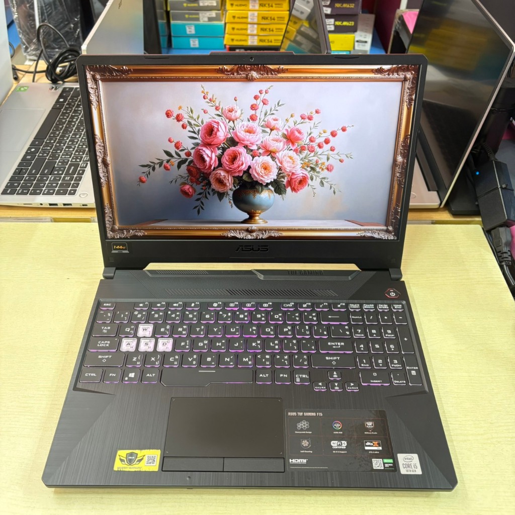 ASUS  TUF  GAMING  F15  FX506LH – HN004T  สภาพเครื่อง  90%