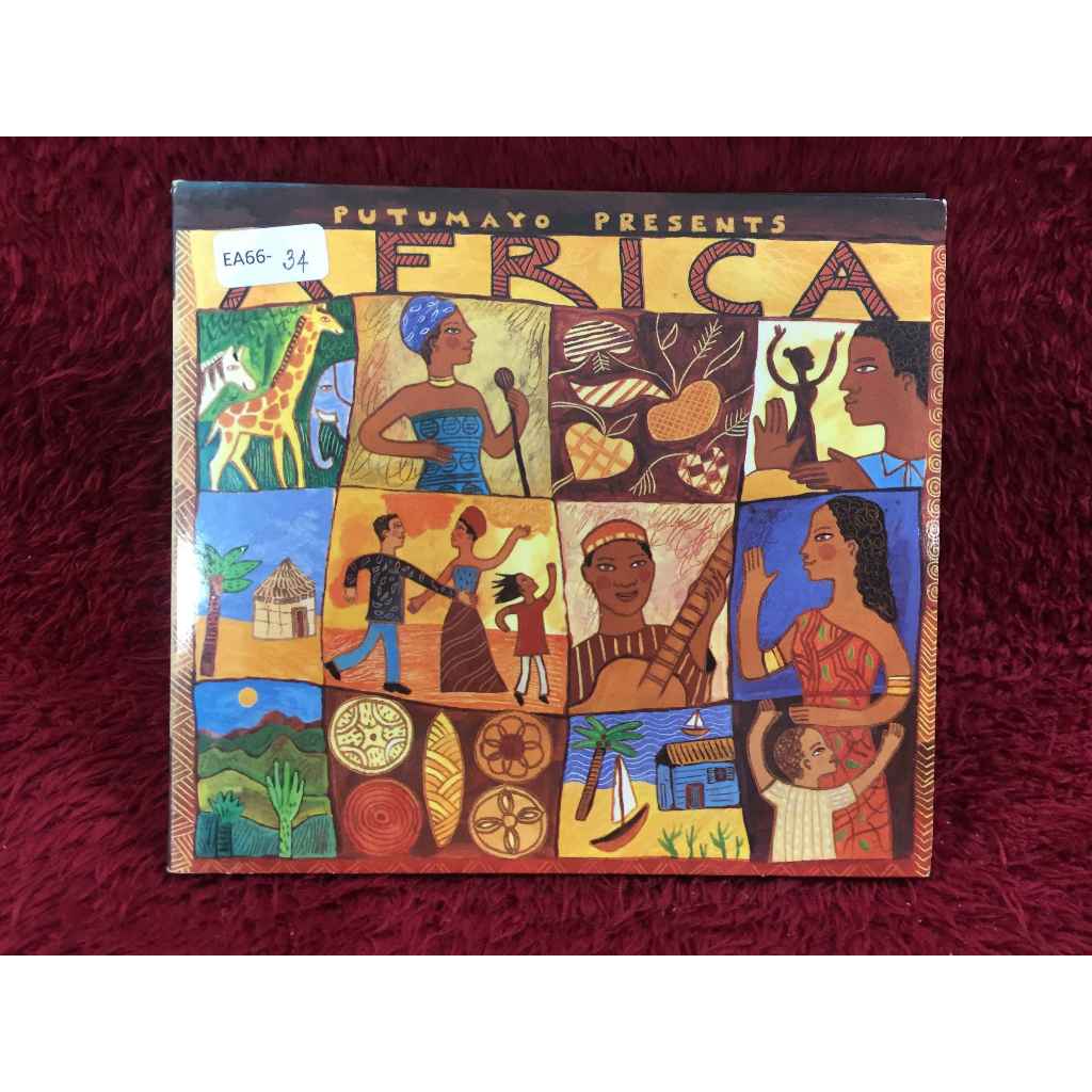 CD Africa - Africa สภาพตามรูปปก EA66-34