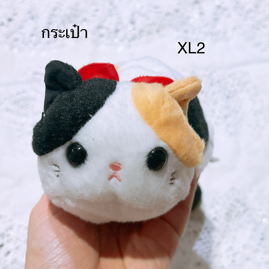 ตุ๊กตา กระเป๋า แมว ใส่ดินสอ อมูส cat pencil case amuse