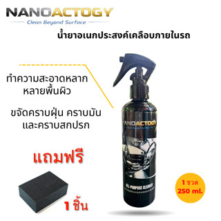 NANOACTOGY น้ำยาอเนกประสงค์เคลือบภายในรถ ทำความสะอาดหลากหลาย…