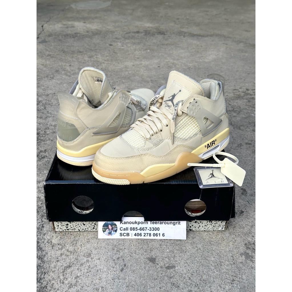 Air Jordan 4 AJ4 x OFF-WHITE