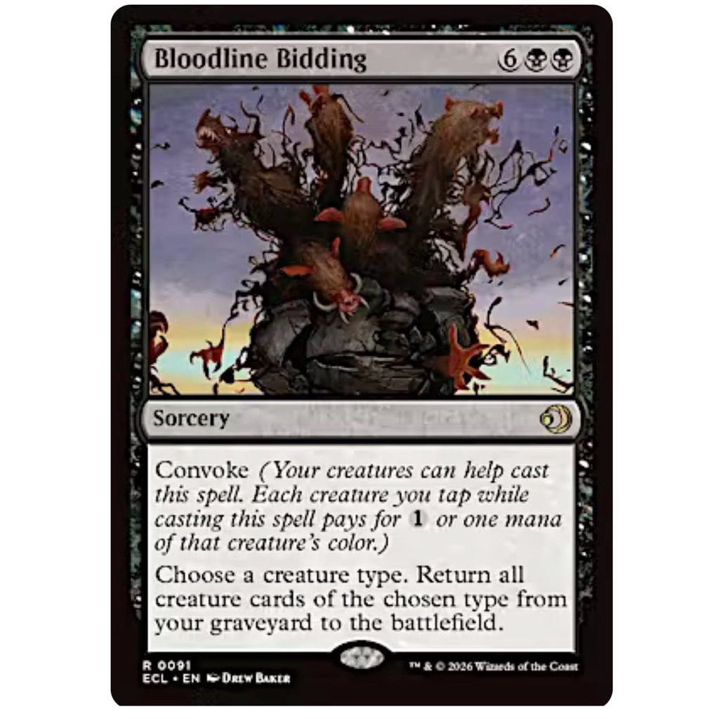 Lorwyn Eclipsed: Bloodline Bidding