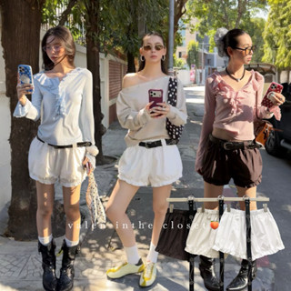 ส่งด่วน 🌸 #26K070 MMFISH 𝗛𝗢𝗡𝗡𝗬 𝗕𝗔𝗕𝗬 𝗣𝗔𝗡𝗧𝗦 𝗖𝗔𝗦𝗨𝗔𝗟 𝗦𝗘𝗧 กางเกงข…