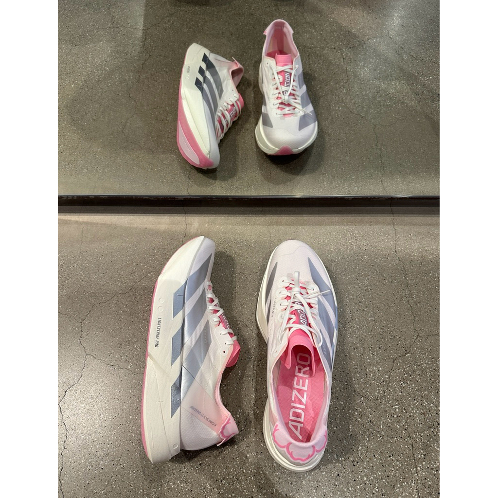 รองเท้าวิ่งคาร์บอน Adidas Adizero Adios Pro4 “SAKURA ” รับประกันของแท้ 100% รอ 14-17 วัน ราคา ถูกที่สุด ดีลบีเคเค แกลเลอรีภาพที่ 5