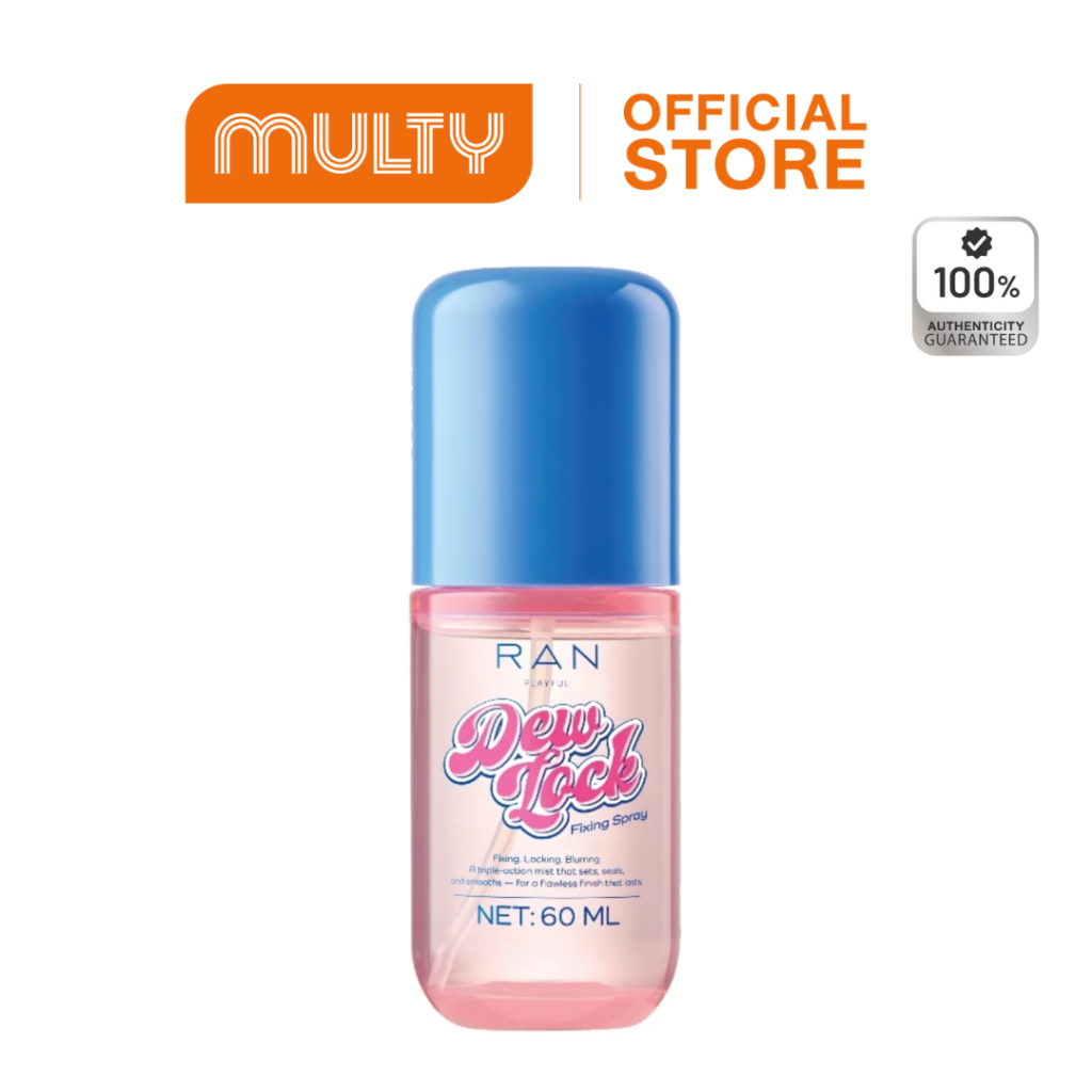 RAN Playful Dew Lock Fixing Spray 60 ml. สเปรย์ล็อกเมคอัพ