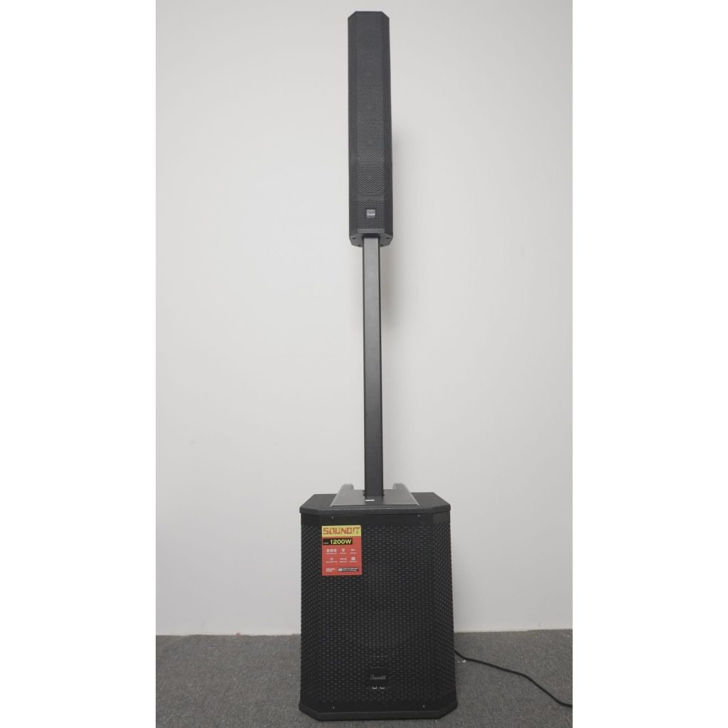 Soundit SE-120 ลำโพงคอลัมน์ 12 นิ้ว 1200W ลำโพง Active พร้อมซับ | DSP | Bluetooth | M Plus