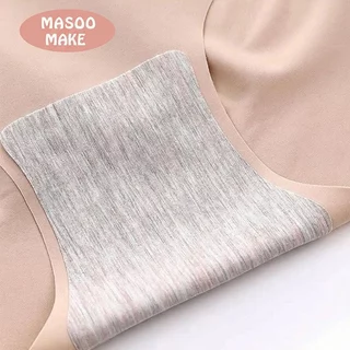 [Set 2 ชิ้น] Masoomake Panties 2 Pcs กางเกงใน พลัสไซซ์ ไร้ตะเข็บ ผ้านิ่มเย็น ผ้านุ่มลื่น ยืดหยุ่นคืนตัว ขนาด M-XL 059