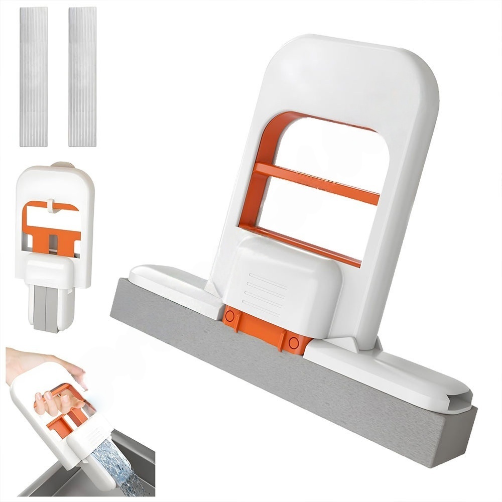 ไม้ถูพื้นขนาดเล็ก ฟองน้ำถูโต๊ะขนาดเล็ก ดีไซน์สร้างสรรค์ ฟองน้ำดูดซับน้ำได้ดี เหมาะสำหรับทำความสะอาดพื้นหินอ่อนและกระเบื้ - รูปที่ 6