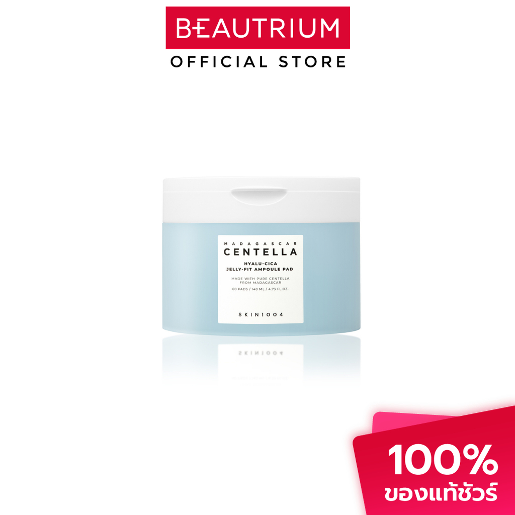 SKIN1004 Madagascar Centella Hyalu Cica Jelly Fit Ampoule 60pads แอมพลูแพด 140ml