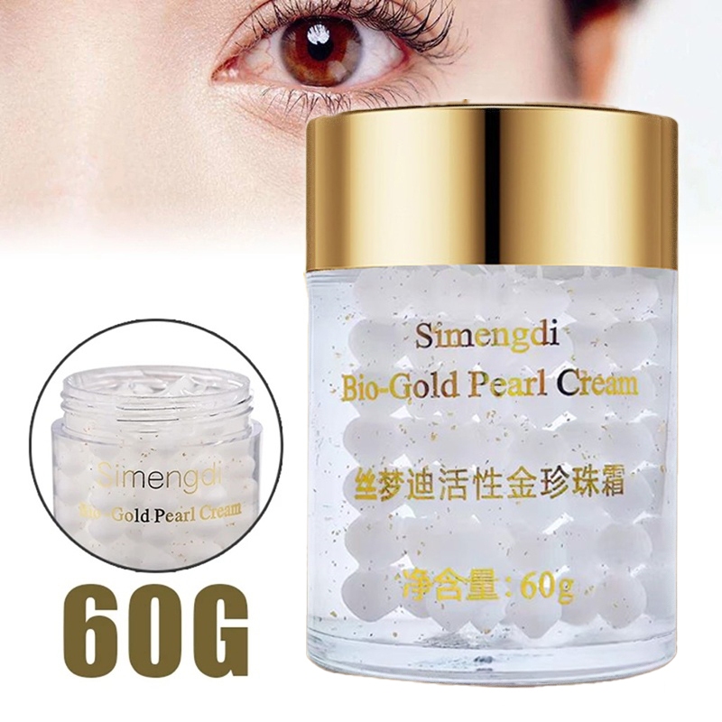SIMENGDI ครีมไข่มุกทองคำชีวภาพ Bio Gold Pearl Cream 60 กรัม ครีมบํารุงผิวให้ความชุ่มชื้นปรับสีผิวให้กระจ่างใส