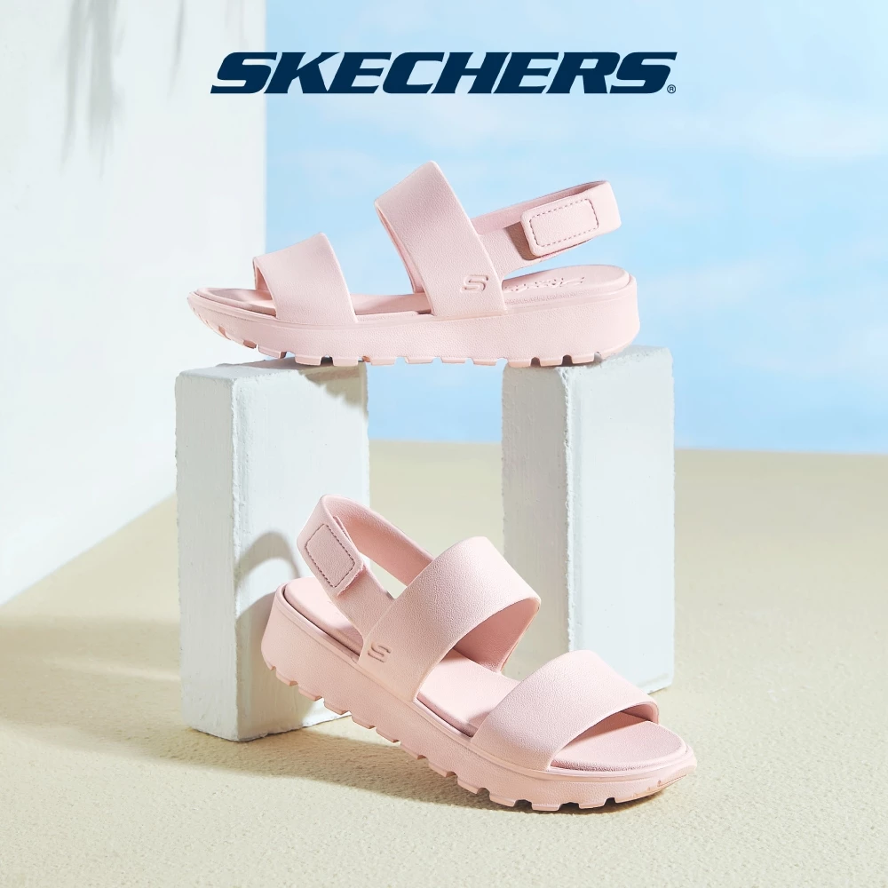 Skechers สเก็ตเชอร์ส รองเท้าแตะผู้หญิง Women Foamies Footsteps Breezy Feels Sandals - 111054-BLSH
