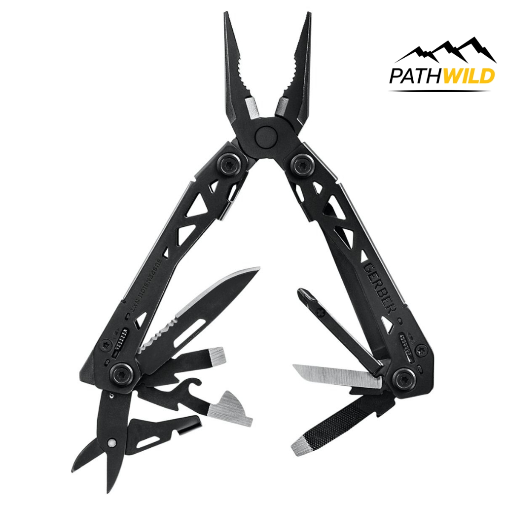 GERBER SUSPENSION NXT MULTI-TOOL เครื่องมืออเนกประสงค์แบบคลาสสิก มี 15ชิ้น ขนาดกะทัดรัด พกพาสะดวก พร้อมคลิปหนีบกระเป๋า