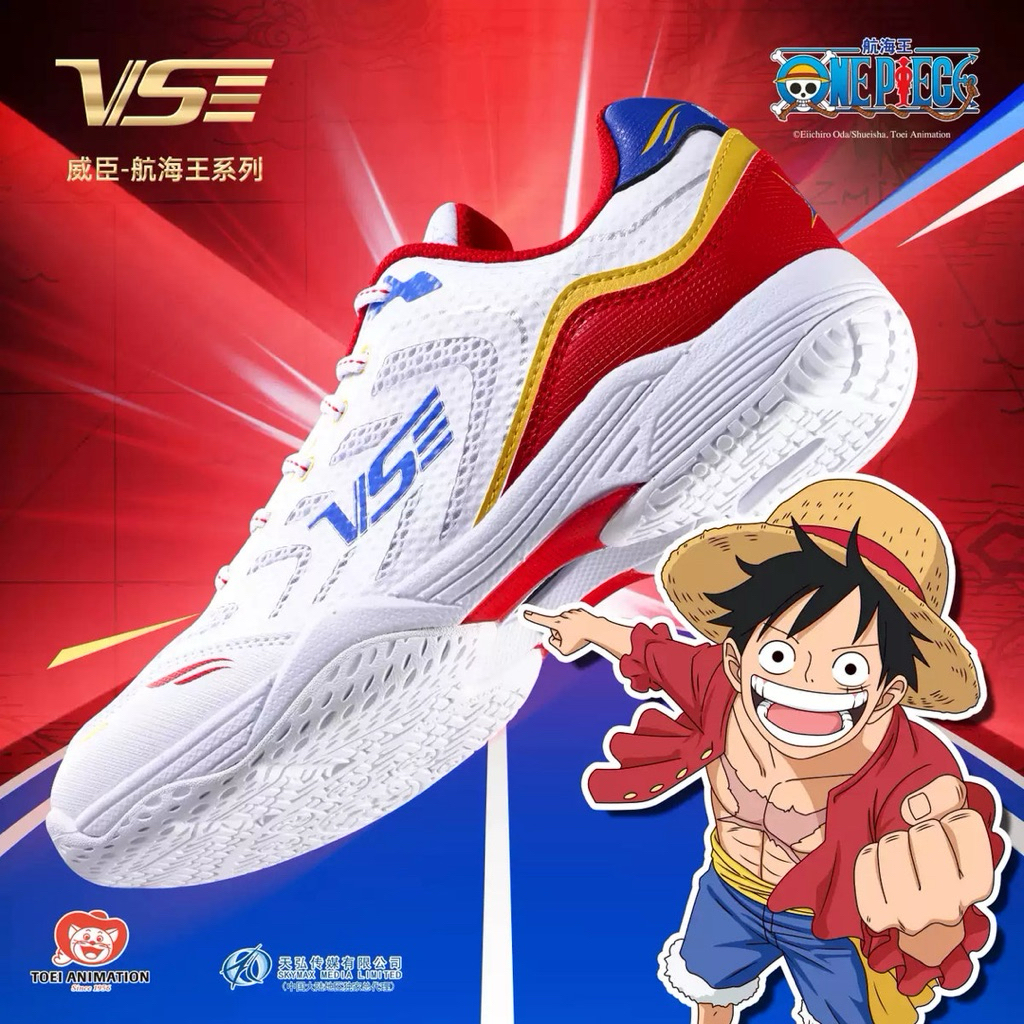 VS  ONE PIECE รุ่น Luffy 🏴‍☠️รองเท้าแบดมินตัน VS710W 🏴‍☠️