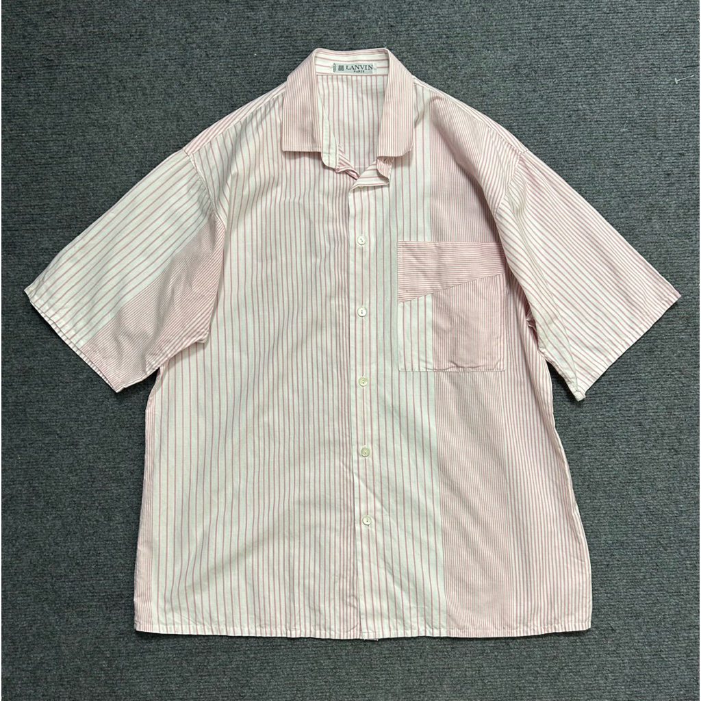 stripe cotton shirt made in italy
