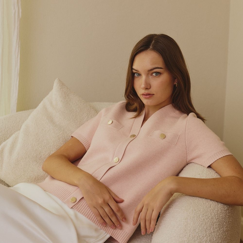 MAVE เสื้อรุ่น Vera knit top สี NUDE