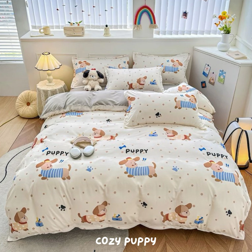 ชุดผ้าปูที่นอน Lovely Cozy Series ครบเซ็ต 6 ชิ้น thumbnail 5